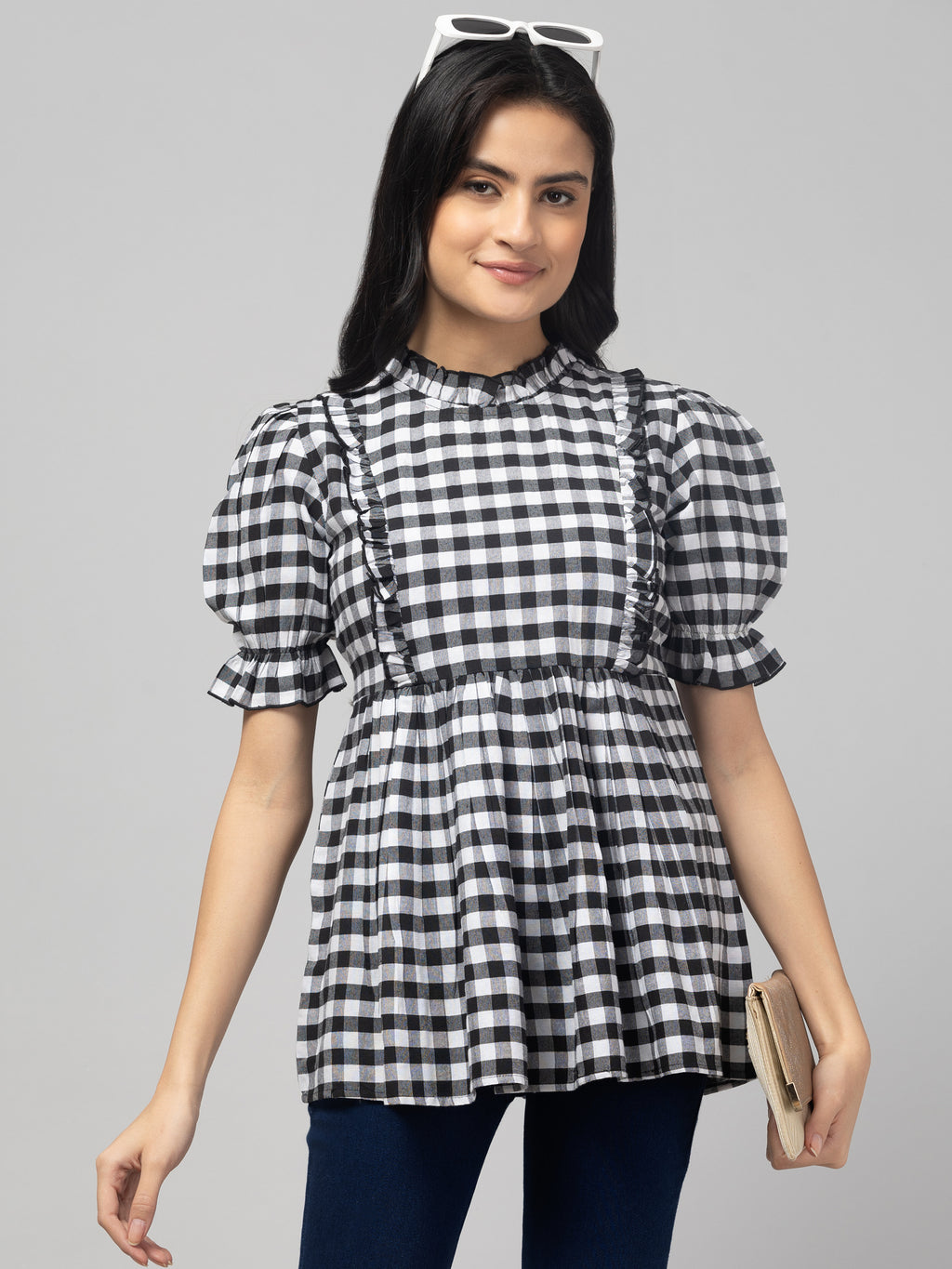 Black Stylish Maternity Feeding Top For Women