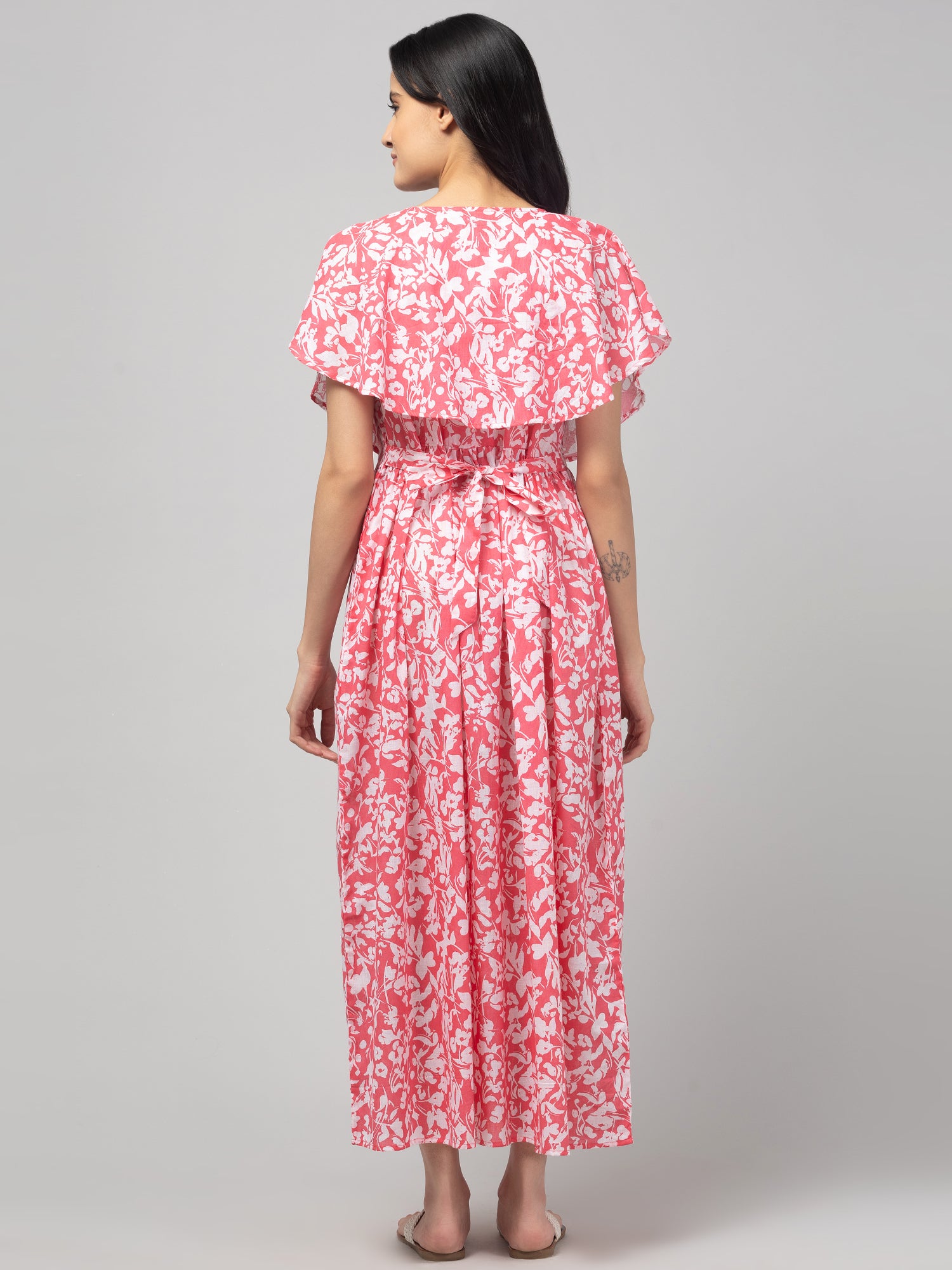 Rose Zipless Maternity Feeding Dress