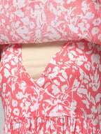 Rose Zipless Maternity Feeding Dress