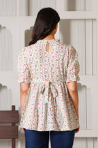 Ditsy Maternity Feeding Top For Women